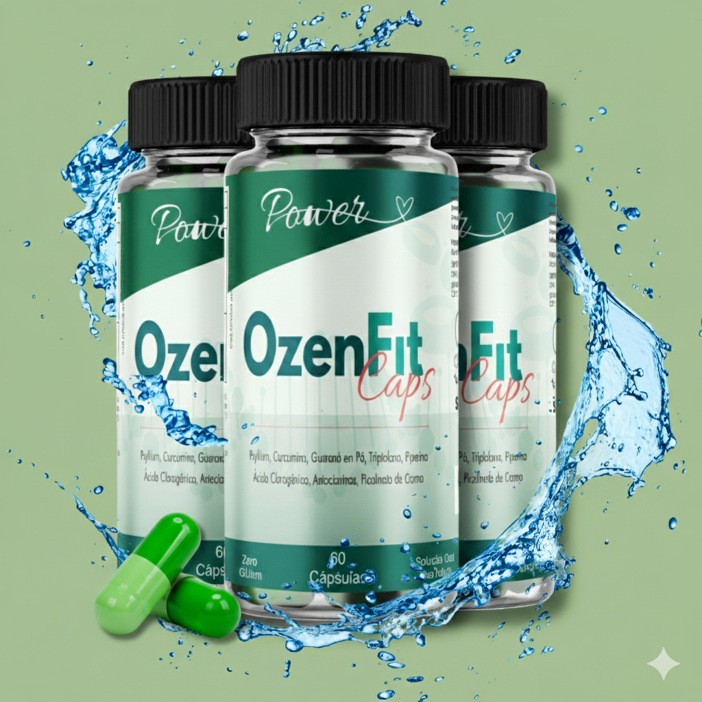 Ozen Fit Caps review - Análise honesta do suplemento natural para emagrecimento saudável